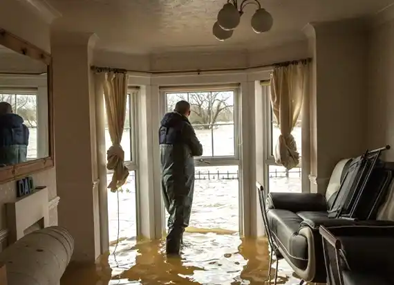 water damage restoration service Hollins